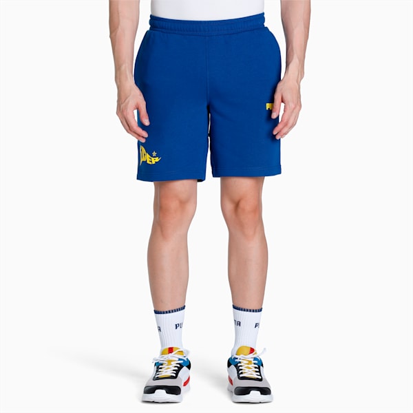 PUMAx1DER Core Logo Men's Shorts, Blazing Blue, extralarge-IND