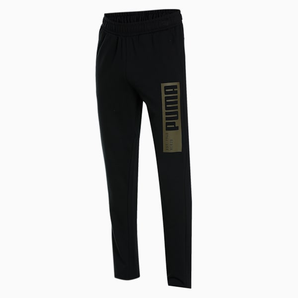 PUMAx1DER Graphic Men's Slim Fit Pants, Puma Black, extralarge-IND