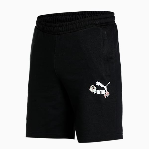 PUMAx1DER FeelGood Men's Regular Fit Shorts, Puma Black, extralarge-IND