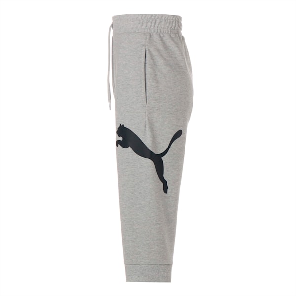 メンズ ESS+ ビッグ ロゴ 3/4 スウェットパンツ, Light Gray Heather, extralarge-JPN