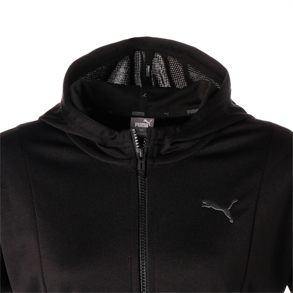 ウィメンズ フルジップ フーテッド ジャケット, PUMA Black, extralarge-JPN