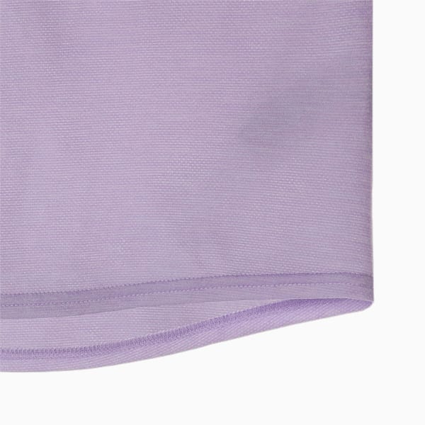 ウィメンズ ACTIVE メッシュ HTR 半袖 Tシャツ, Vivid Violet Heather, extralarge-JPN