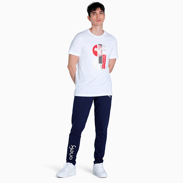 PUMA x one8 Gold Foil Men's T-Shirt, Puma White, extralarge-IND