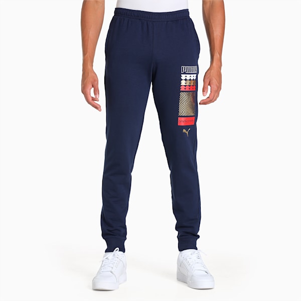 PUMA x one8 Gold Foil Pants, Peacoat, extralarge-IND