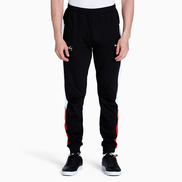 PUMA x one8 Colorblock Pants, Puma Black, extralarge-IND