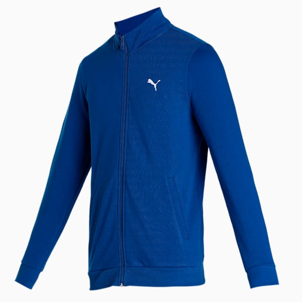PUMA x one8 Logo Men's Jacket, Blazing Blue, extralarge-IND