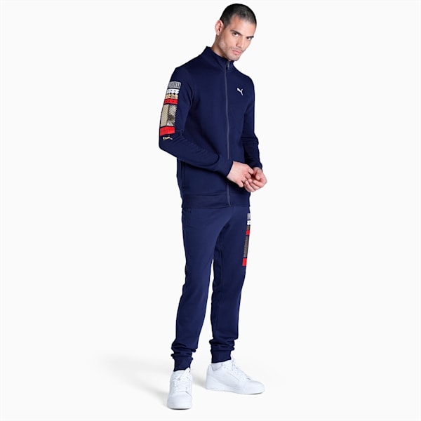 PUMA x one8 Gold Foil Men's Jacket, Peacoat, extralarge-IND