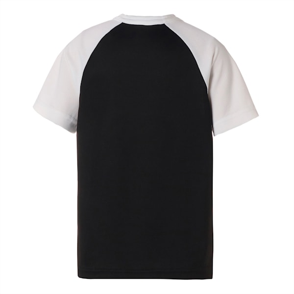 キッズ ボーイズ ACTIVE SPORTS ポリ 半袖 Tシャツ 120-160cm, PUMA Black, extralarge-JPN