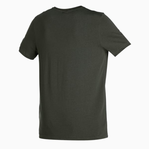Wording Graphic Men's Slim Fit T-Shirt, Forest Night, extralarge-IND
