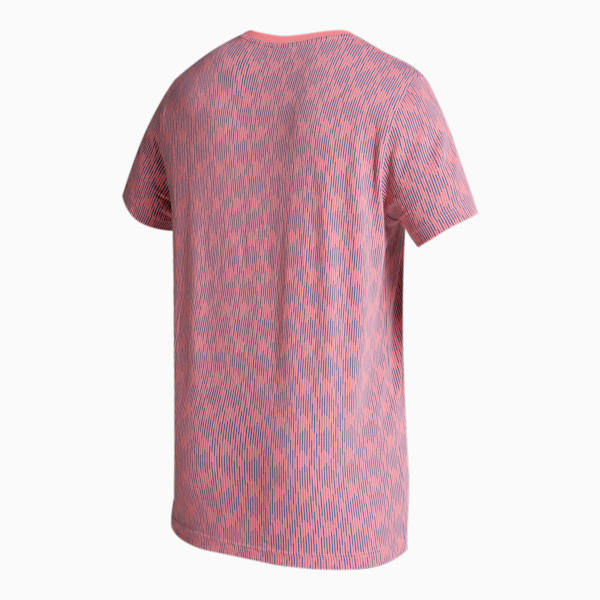 One8 Virat Kohli All Over Print Men's T-Shirt, Hibiscus Flower
