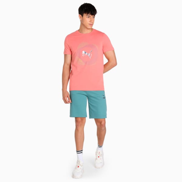 PUMA x one8  Men's Shorts, Adriatic, extralarge-IND