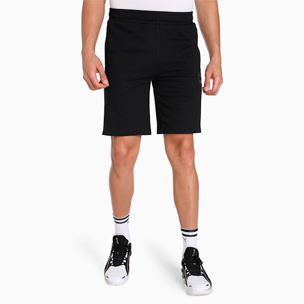 PUMA x one8 Knitted Men's Shorts, PUMA Black, extralarge-IND