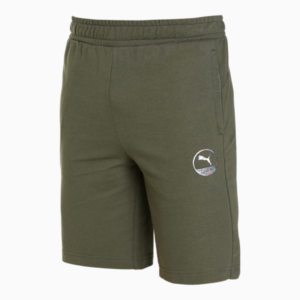 PUMA x one8 Knitted Men's Shorts, Green Moss, extralarge-IND