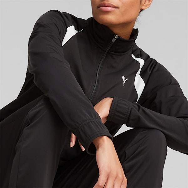 Classic Tricot Women's Regular Fit Tracksuit, PUMA Black, extralarge-IND