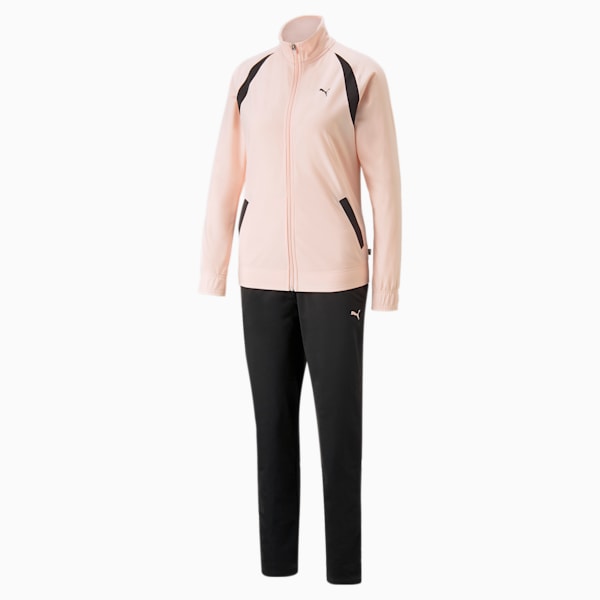 Classic Tricot Women's Regular Fit Tracksuit, Rose Dust, extralarge-IND