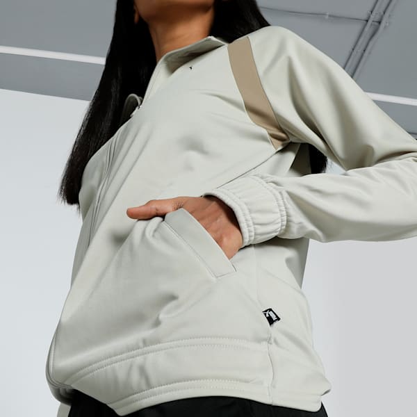 Classic Tricot Women's Regular Fit Tracksuit, Desert Dust, extralarge-IND
