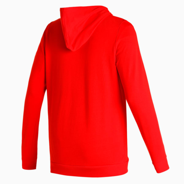 Knitted Hooded Jacket 1948, High Risk Red