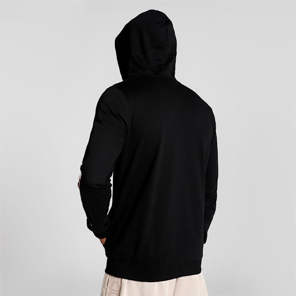 Logo Knitted Men's Slim Fit Jacket, Puma Black, extralarge-IND