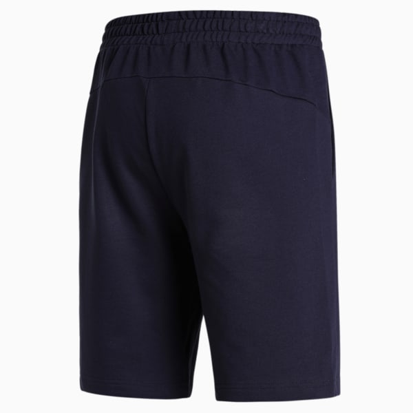 Men's Multi Logo Knitted Shorts, Peacoat, extralarge-IND