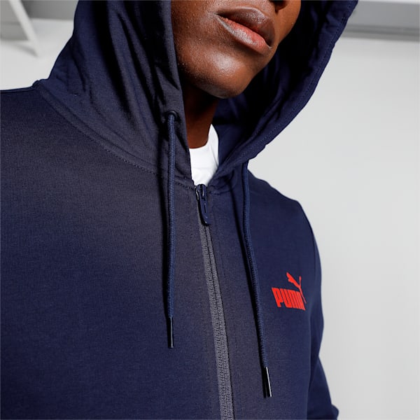 Graphic Men's Slim Fit Hoodie, Peacoat, extralarge-IND