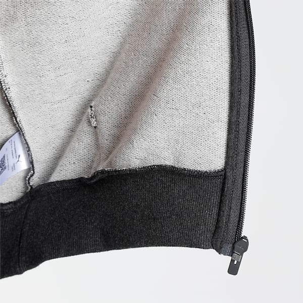Graphic Logo Men's Slim Fit Jacket, Dark Gray Heather, extralarge-IND