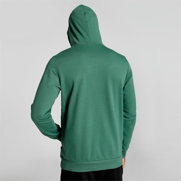 Ring Graphic Men's Regular Fit Hoodie, Deep Forest, extralarge-IND