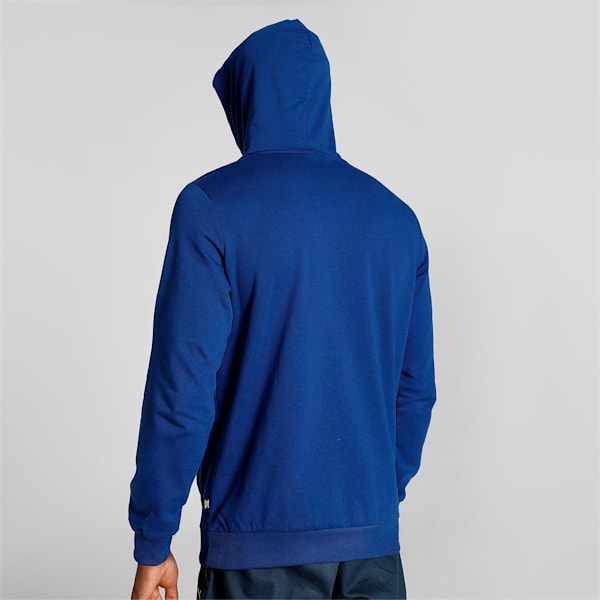 Ring Graphic Men's Regular Fit Hoodie, Blazing Blue, extralarge-IND