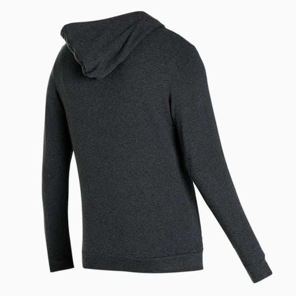 Futuristic Graphic Men's Slim Fit Hoodie, Dark Gray Heather, extralarge-IND