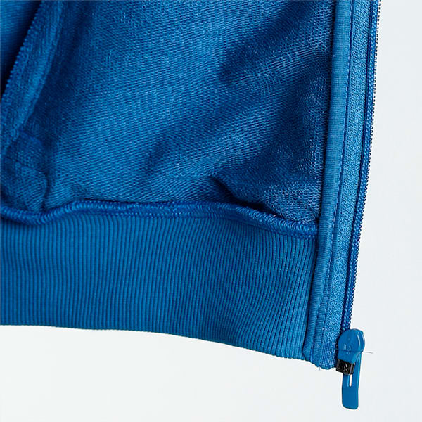 Futuristic Graphic Men's Slim Fit Hoodie, Lake Blue, extralarge-IND