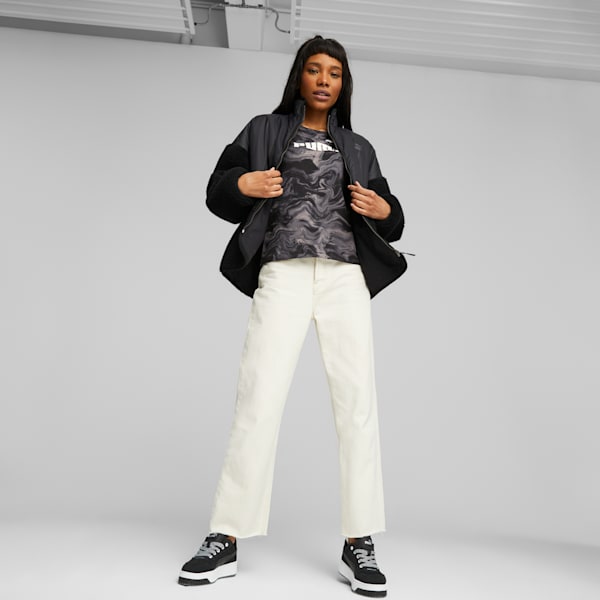 Puma off clearance the shoulder jacket