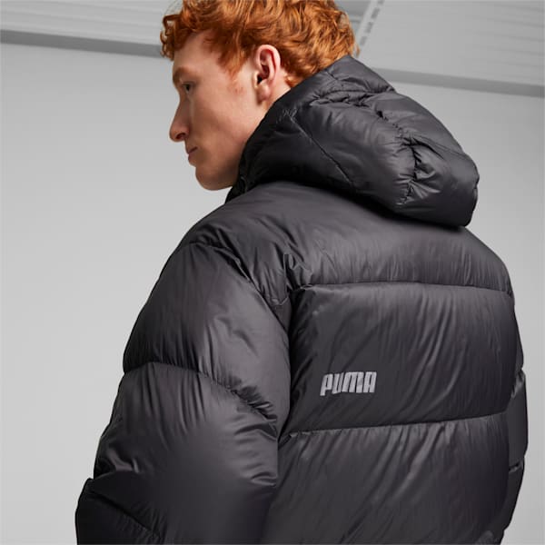 メンズ フーデッド ダウン コート, PUMA Black, extralarge-JPN