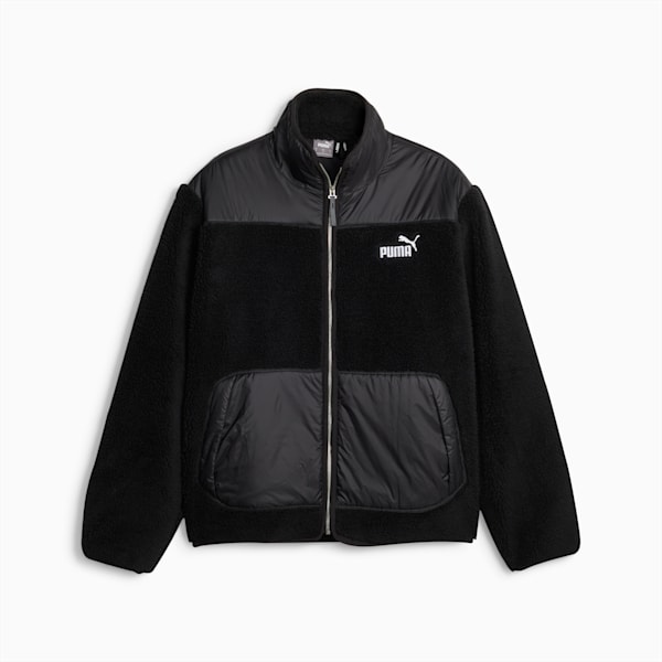 Sherpa Hybrid Men's Jacket, PUMA Black, extralarge