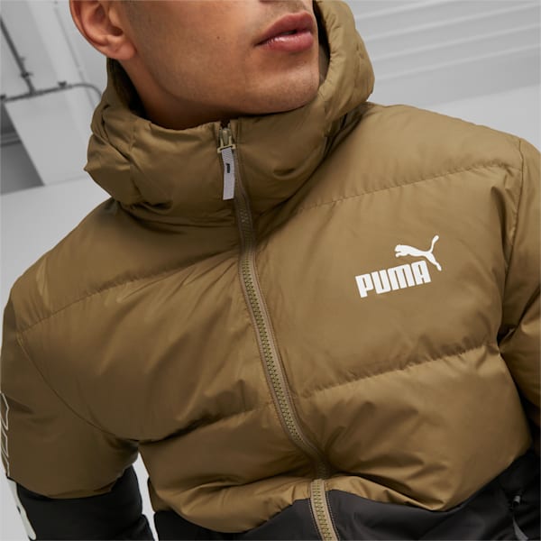 PUMA POWER Men's Hooded Jacket, Chocolate Chip, extralarge-AUS