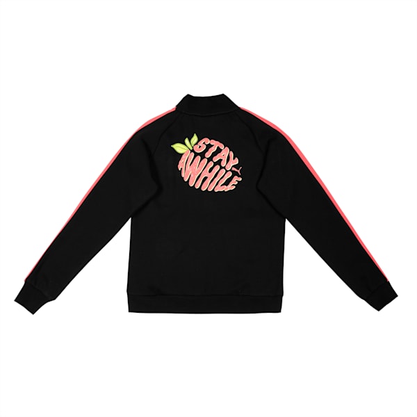 Summer Squeeze T7 Youth Track Jacket, Puma Black, extralarge-IND