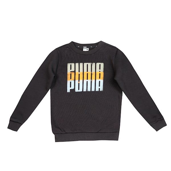 Summer Squeeze Youth Sweatshirt, Puma Black