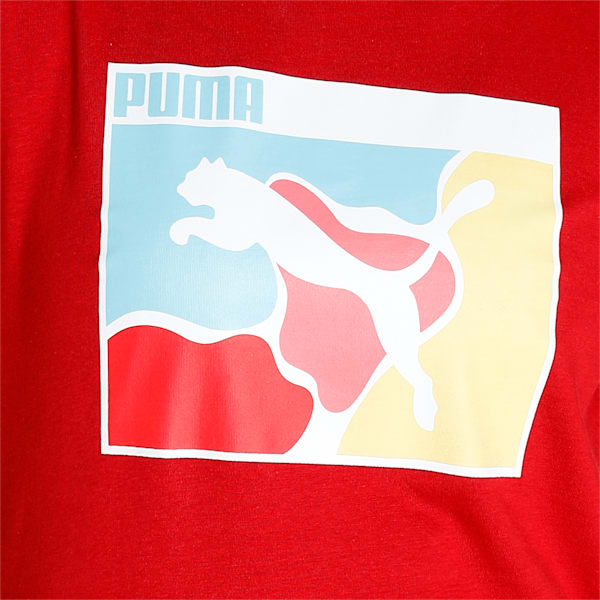 Camo Graphic Women's Regular Fit T-Shirt, Intense Red, extralarge-IND