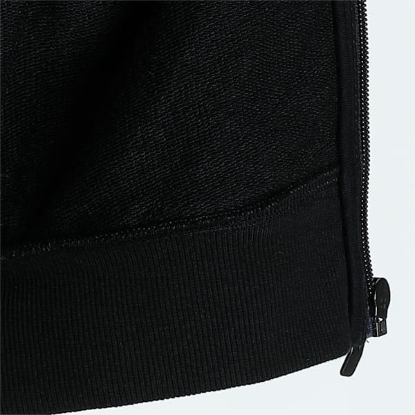 PUMA Knitted Pattern Men's Regular Fit Jacket, Puma Black, extralarge-IND