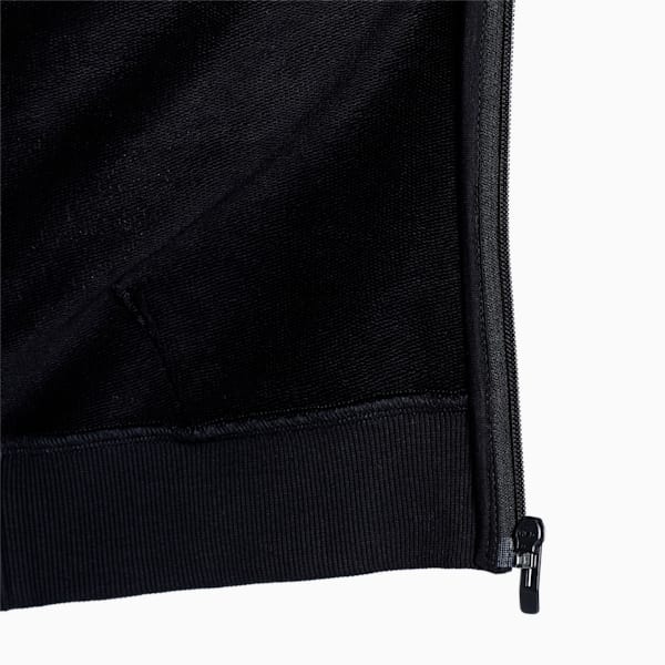 Women's Regular Fit Graphic Jacket, Puma Black, extralarge-IND