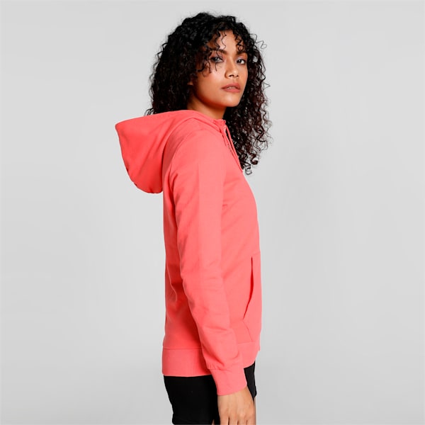 Graphic Women's Regular Fit Hoodie, Salmon, extralarge-IND