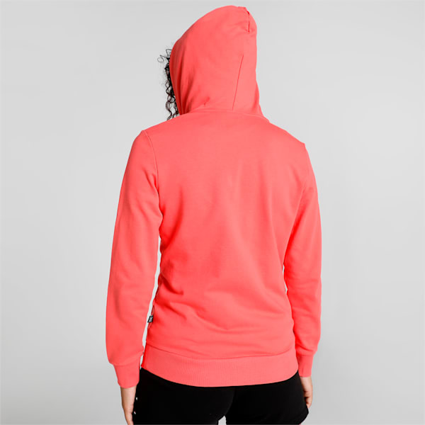 Graphic Women's Regular Fit Hoodie, Salmon, extralarge-IND