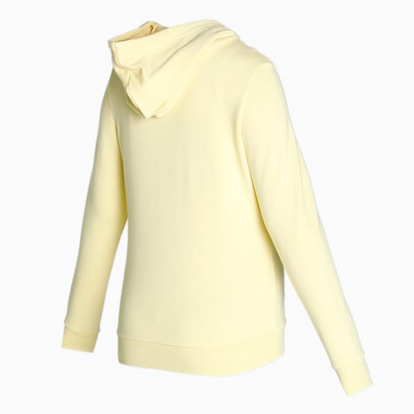 Women's Regular Fit Graphic Hoodie, Pale Lemon, extralarge-IND