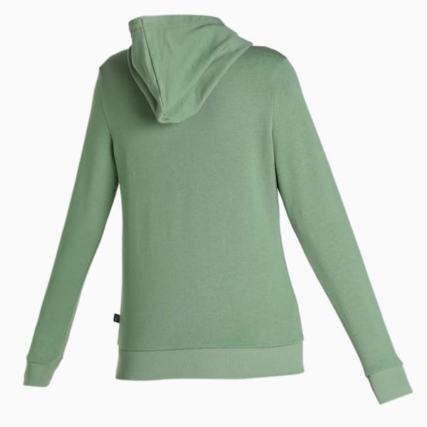 PUMA Logo Regular Fit Hoodie, Dusty Green, extralarge-IND