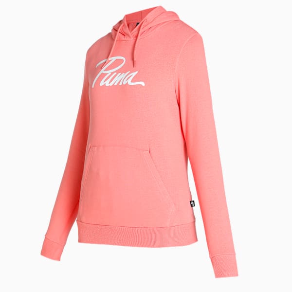 Logo Regular Fit Hoodie, Carnation Pink, extralarge-IND