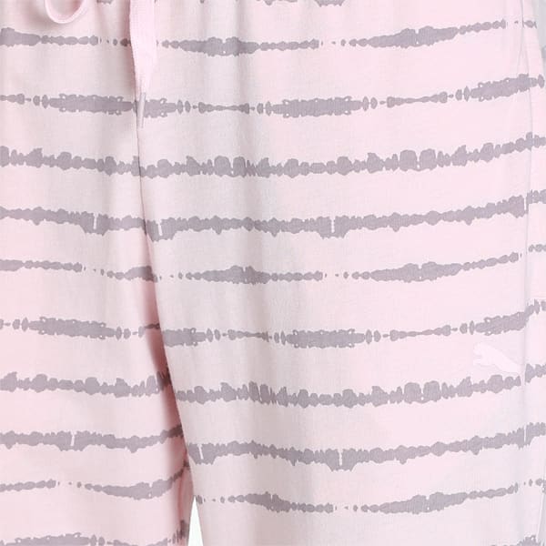 Women's T-Shirt & Pants Set, Chalk Pink-Chalk Pink, extralarge-IND
