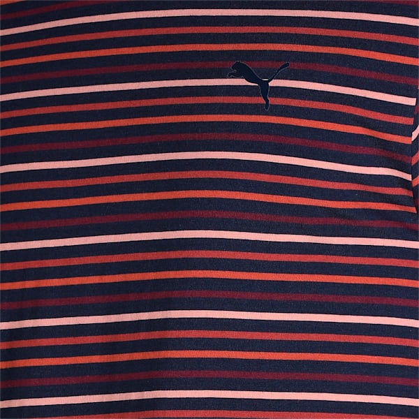 Men's Stripe T-Shirt & Shorts Set, Peacoat-Peacoat, extralarge-IND