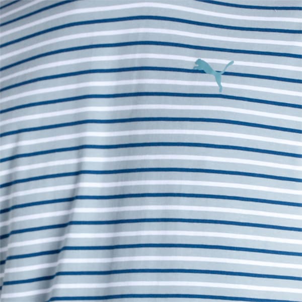 Men's Stripe T-Shirt & Shorts Set, Quarry-Dark Denim, extralarge-IND