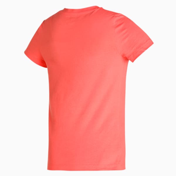 PUMA Girl's Regular Fit T-Shirts Pack of 2, Georgia Peach-Porcelain, extralarge-IND
