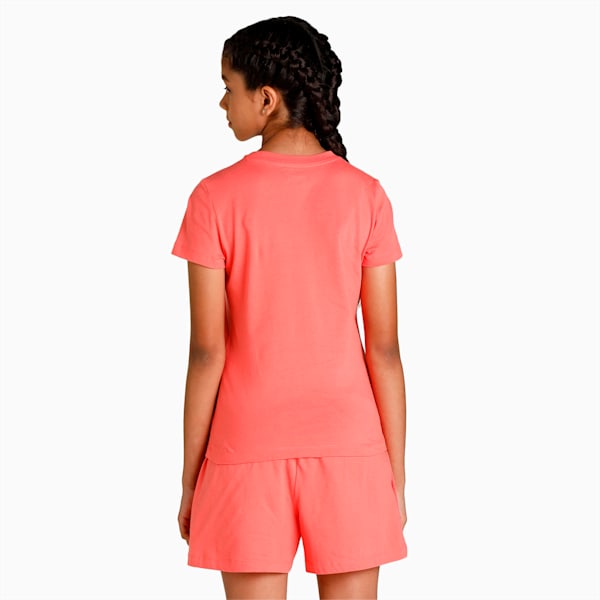 Girl's Regular Fit T-Shirts Pack of 2, Georgia Peach-Porcelain, extralarge-IND