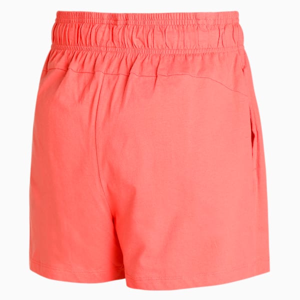 PUMA Girl's Shorts Pack of 2, Georgia Peach-Porcelain, extralarge-IND