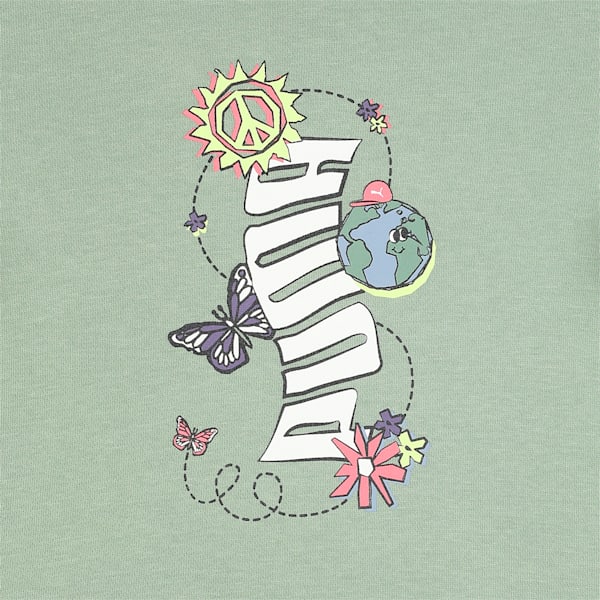 PUMAx1DER FeelGood Youth Sweatshirt, Dusty Green, extralarge-IND